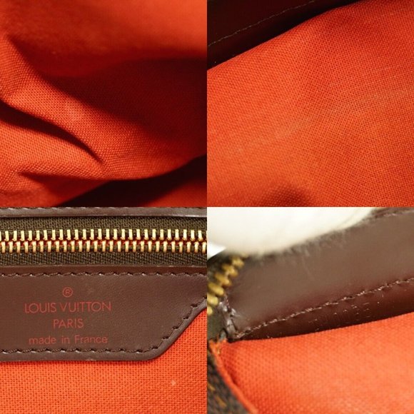 Chelsea Damier Ebene Canvas Shoulder Tote Bag - Picture 9 of 9